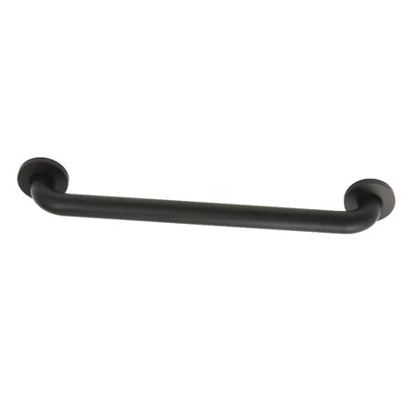 Kingston Brass GDR814180 18-Inch X 1-1/4-Inch OD ADA Grab Bar, Matte Black GDR814180